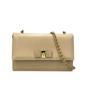 Salvatore Ferragamo Vara Chain Shoulder Bag